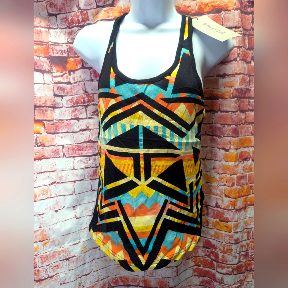 Nikita multi color tank NWT XS